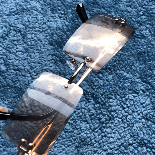 brown vintage rectangle sunglasses mens