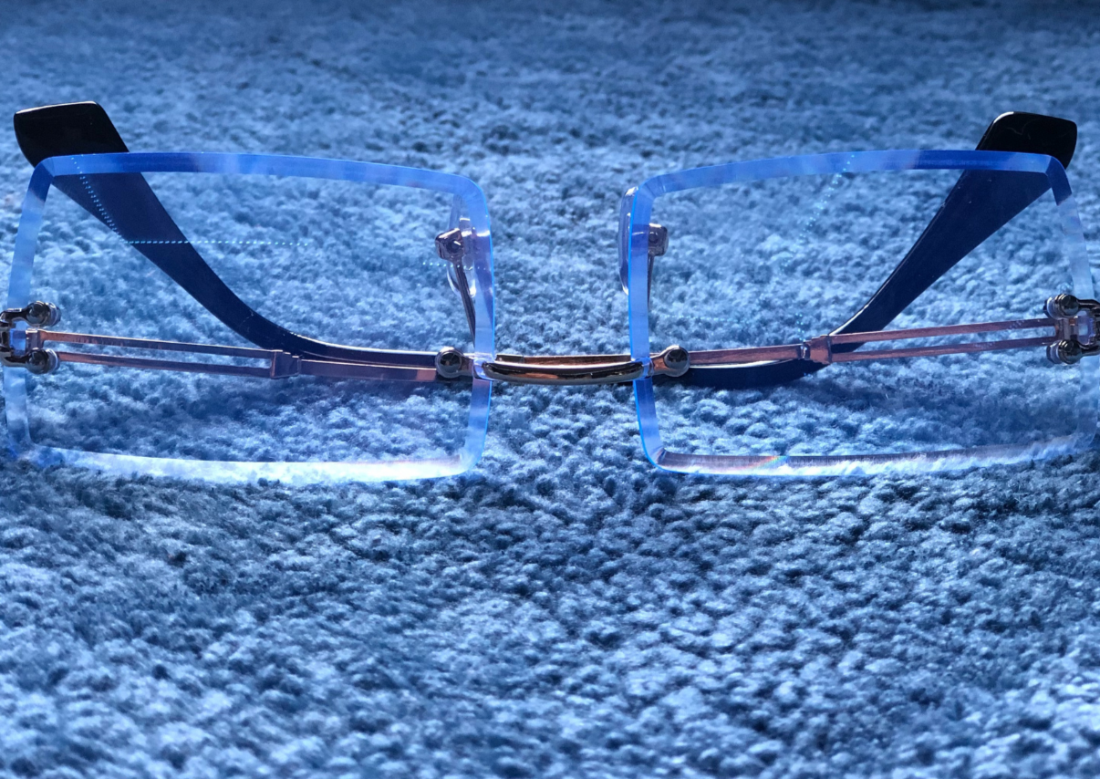chanel teal blue gradient lens sunglasses